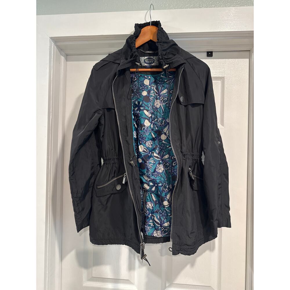 Green with Envy Black Jacket Size Medium